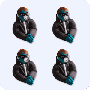 Gorilla Tag Lemming Plush 4PCS